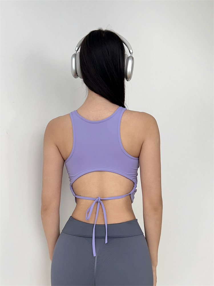 Running Strap Yoga Beauty Back Workout Vest Bra