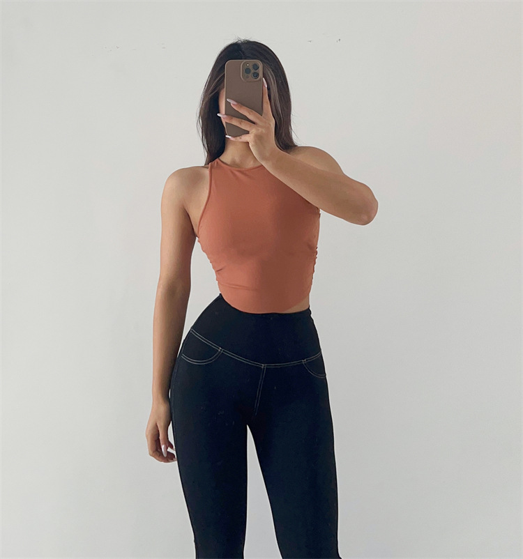 Running Strap Yoga Beauty Back Workout Vest Bra