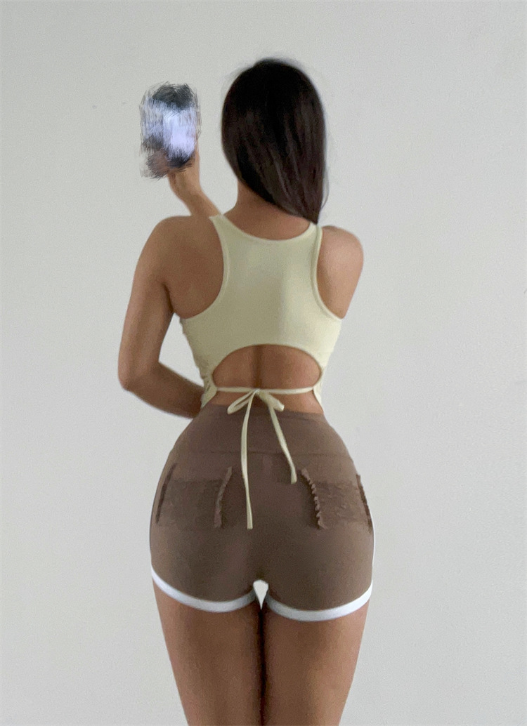 Running Strap Yoga Beauty Back Workout Vest Bra