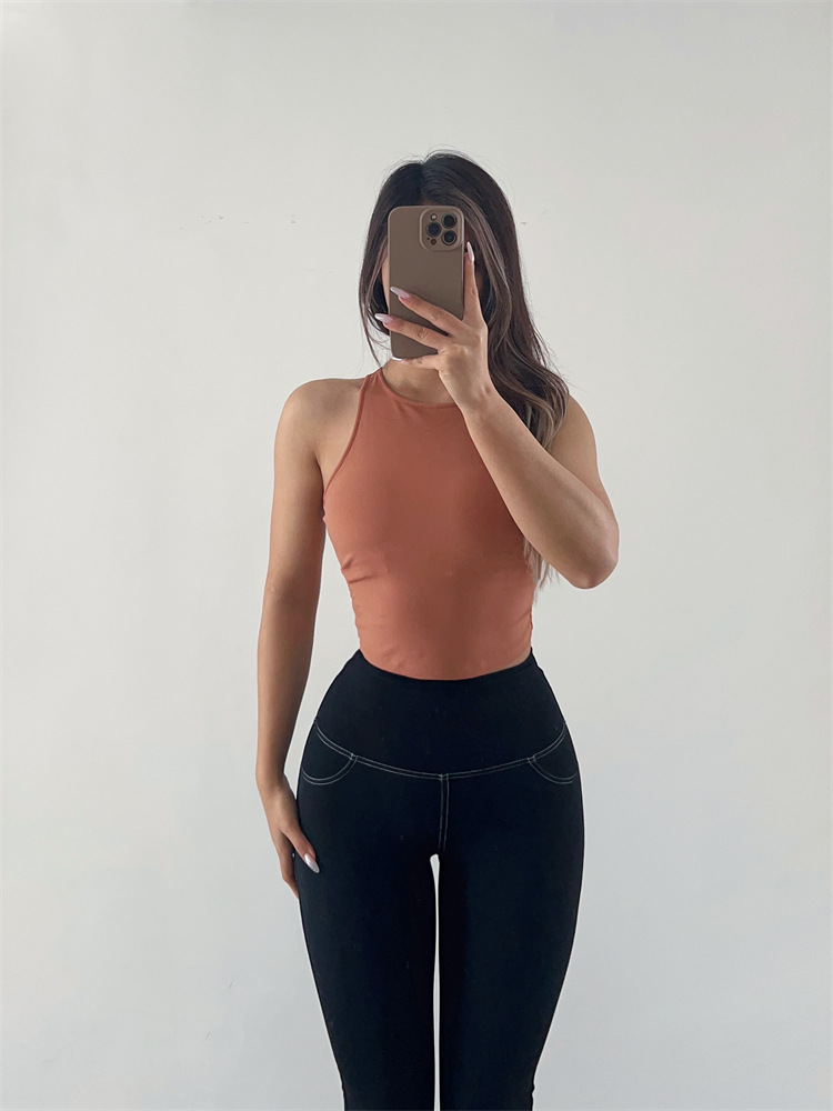 Running Strap Yoga Beauty Back Workout Vest Bra