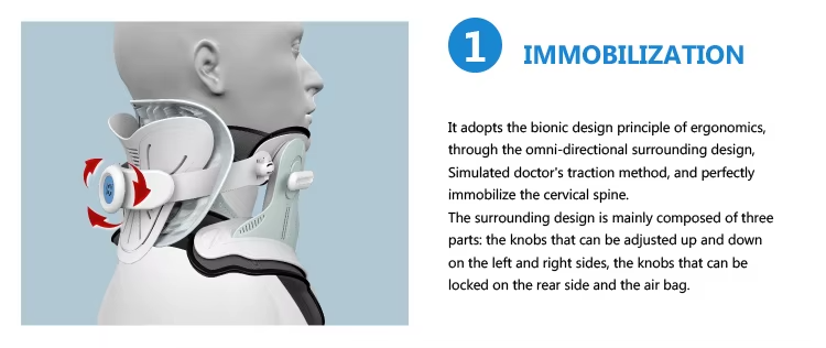 Chiropractic Posture Corrector Neck Cervical Traction Shoulder Relaxer For Tension Release