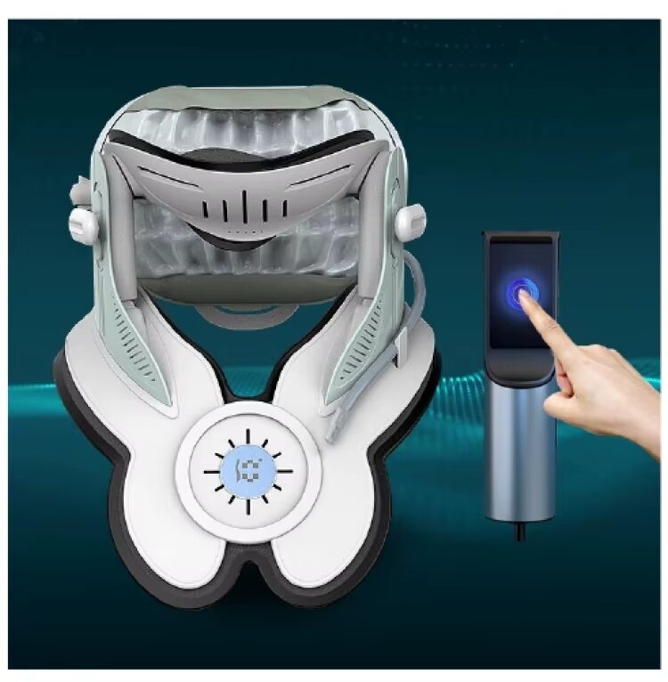 Chiropractic Posture Corrector Neck Cervical Traction Shoulder Relaxer For Tension Release