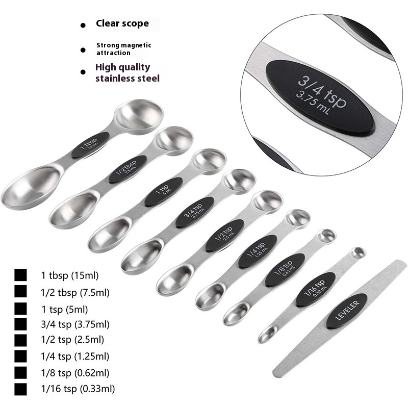 Stainless Steel Measuring Cup Measuring Spoon With Scale Plate